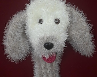 Custodia per mazza da golf per cani, realizzata a mano, all'uncinetto, driver per testa da golf resistente