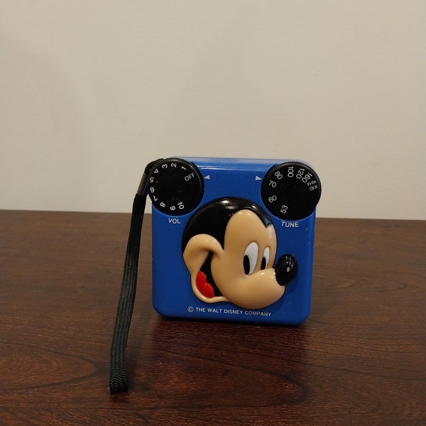 Mickey Mouse Radio Etsy