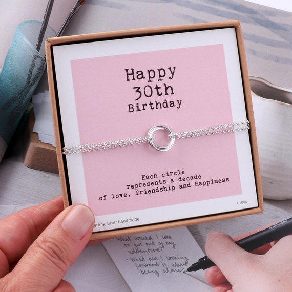 Happy 30th! Bracelet Happy 30th! Bracelet