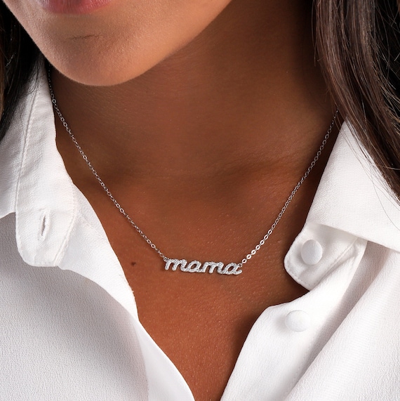 Etsy mama necklace discount