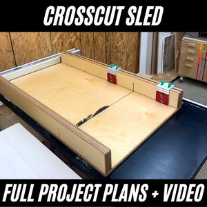 Crosscut Sled Plans