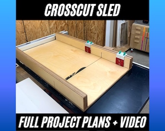 Crosscut Schlitten-Pläne