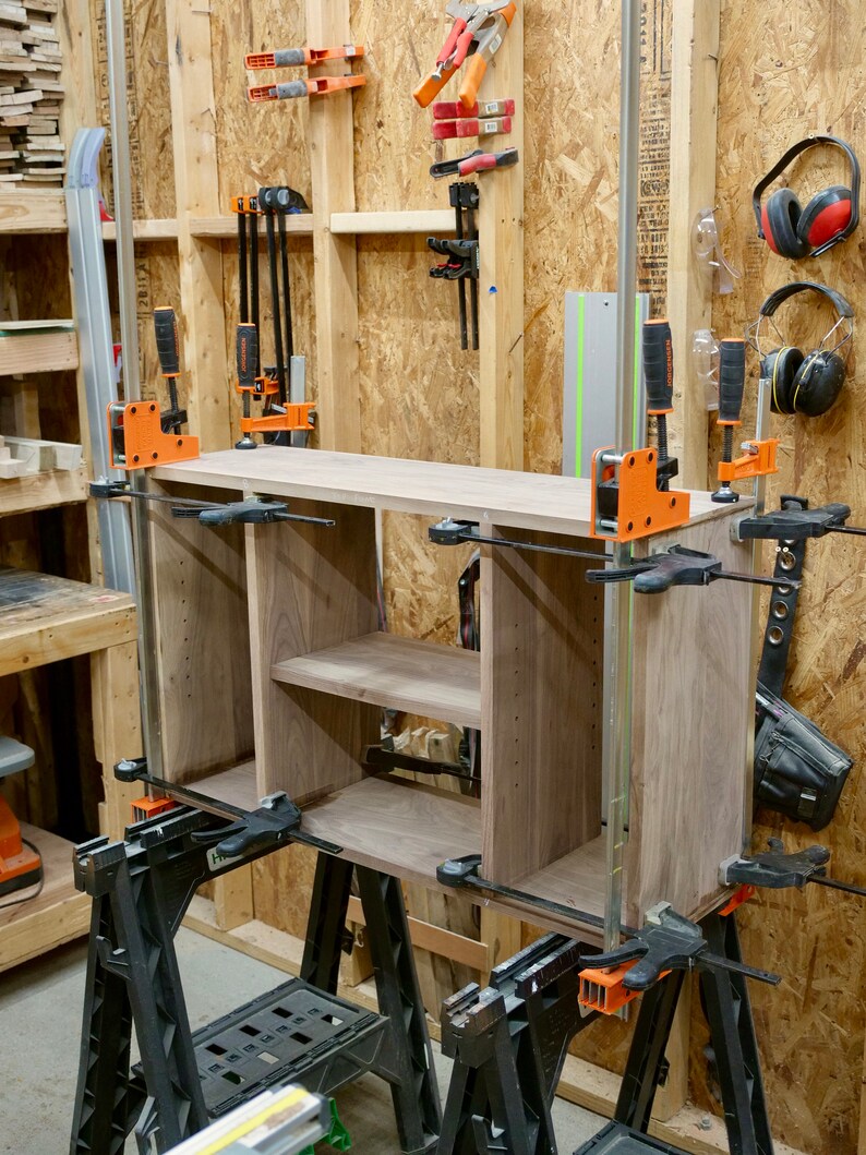 Modern Bookcase Plans Etsy