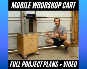 Planes de carritos móviles de Woodshop