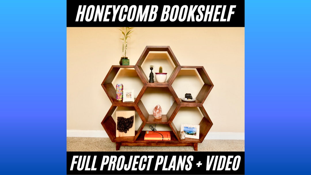 Bookshelf Plans Etsy