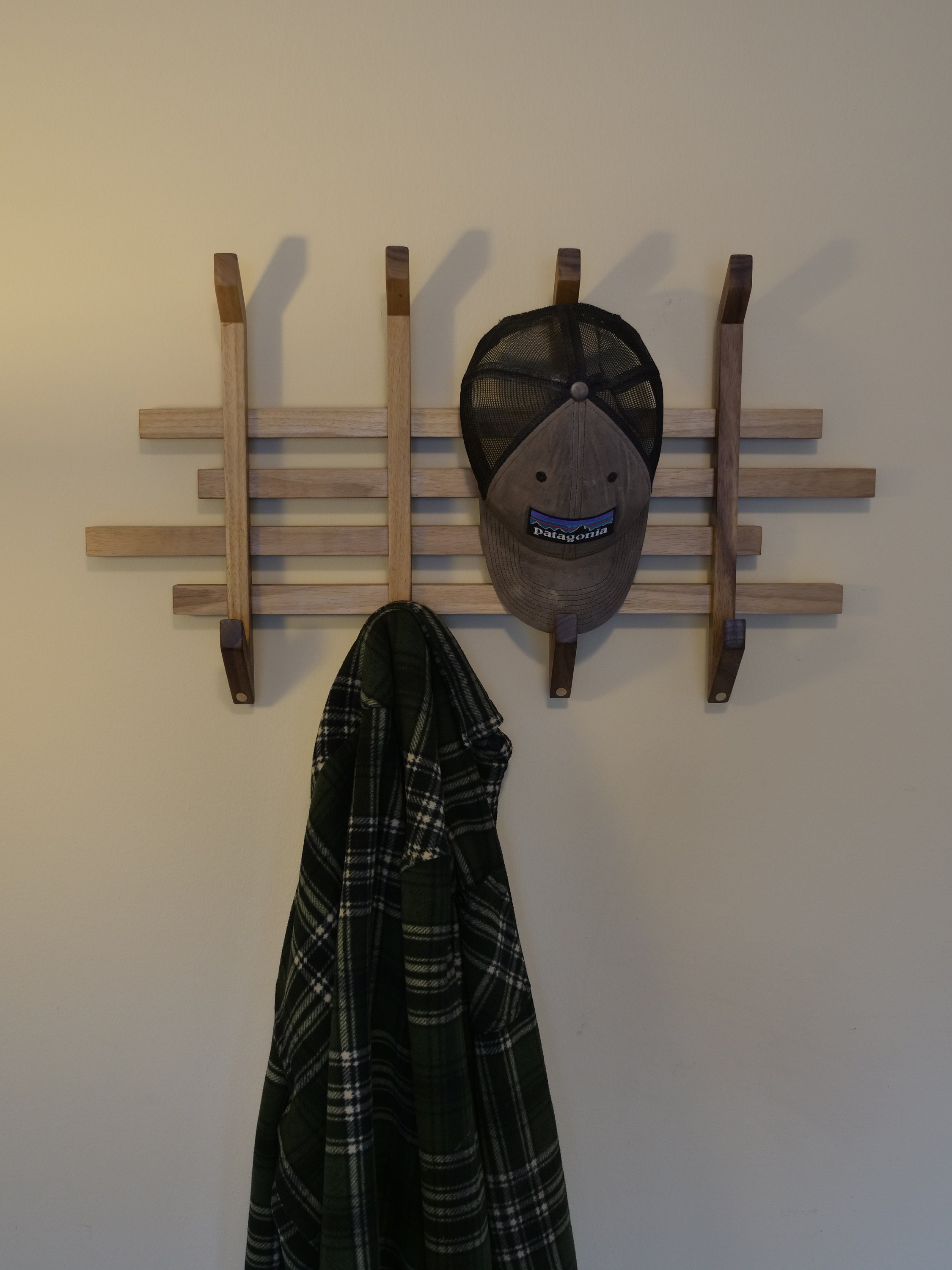Modern Coat Hat Rack Plans Etsy