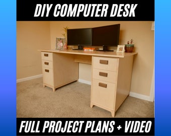 DIY Computer Desk Plans