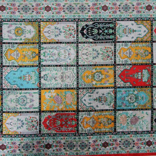 Mint shops green joyous runner, decorative runner, small runner, bedroom runner, traditional runner, Turkish runner, luxurious runner