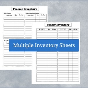 Simple Meal Planning Bundle - Printable - Etsy