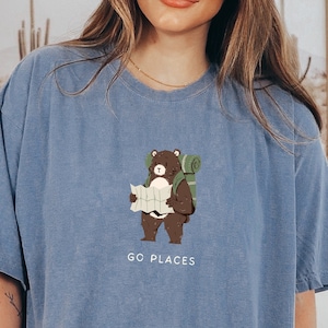 Granola Girl Tee Granola Girl Aesthetic Granola Girl Clothing Outdoorsy Shirt Comfort Colors Shirt National Parks Shirt Adventure Time Shirt