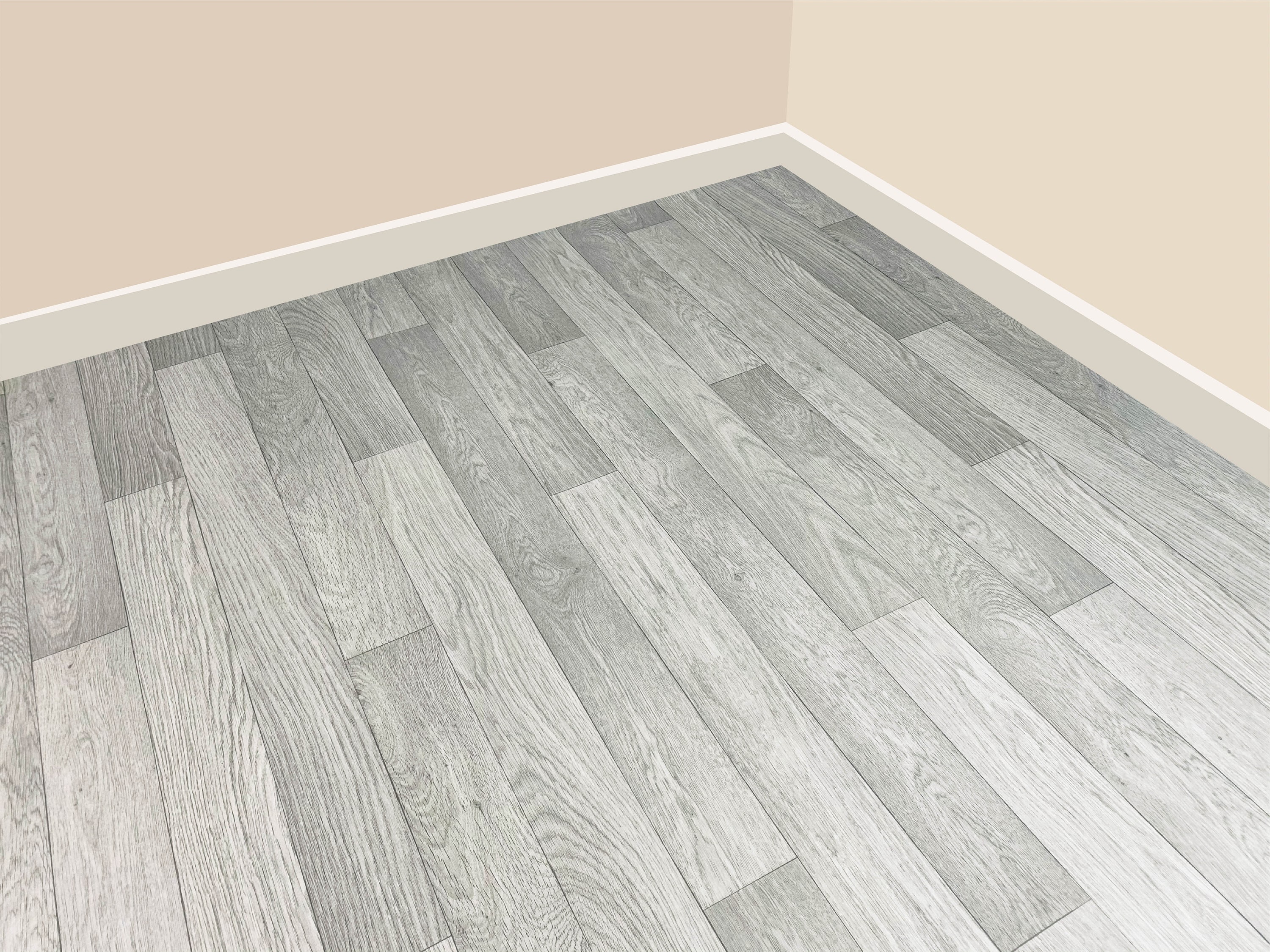 Suelo vinílico rollo BERRY Havana 2x2 m madera gris