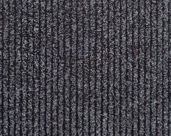 Grandismo Ribbed Anthracite Entrance Matting - Heavy Duty Mat - Ideal For Hallway, Foyer, Lobby & Reception - Door Matting - 1m Width