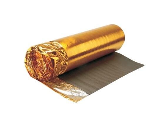 ROYALE 6mm Supreme Gold Foil Underlay for Wood / Laminate - Etsy Singapore