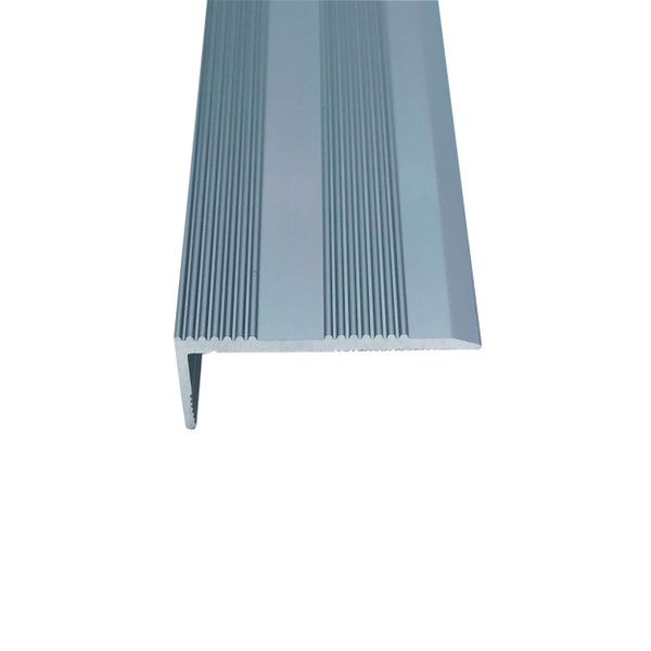 Stair Nosing 9mm for Tile, Laminate & Wood Aluminium to Vinyl Carpet - Threshold Metal Door Trim/Edging - Various Colour And Length Options