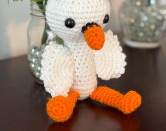 Swan Amigurumi Stuffed Animal
