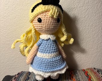 Alice in Wonderland Amigurumi Doll