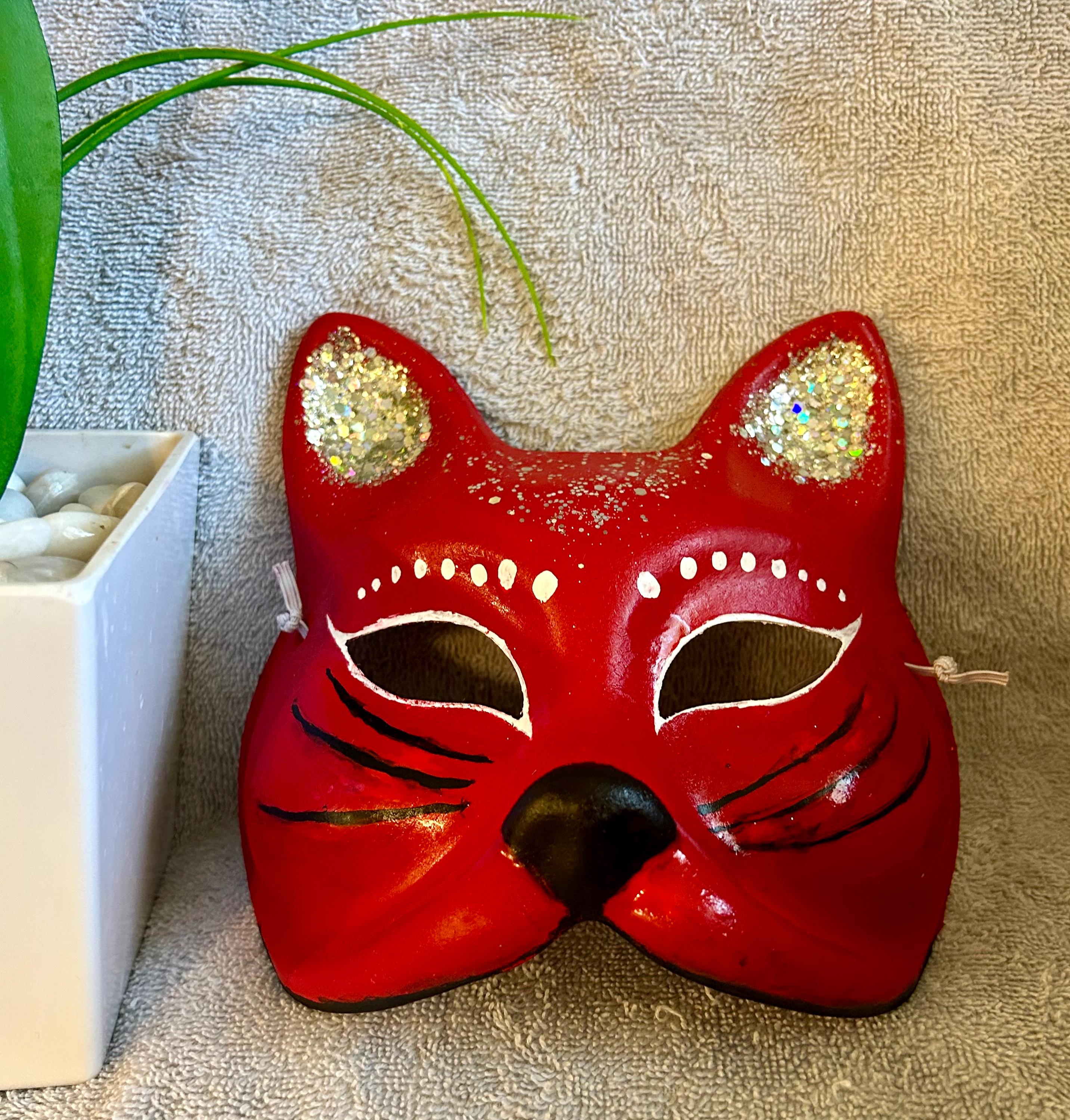 Chinese New Year Fox Mask - Etsy