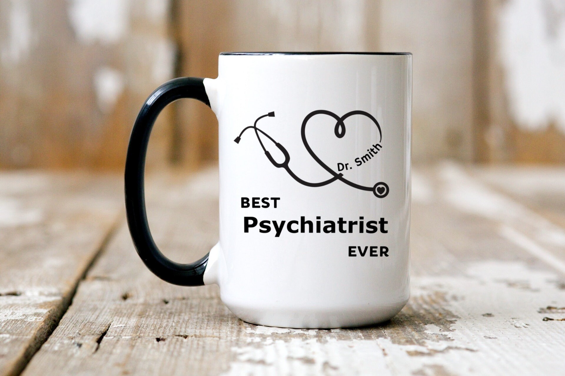 Personalized Psychiatrist Gift, Appreciation Psychiatrist Mug