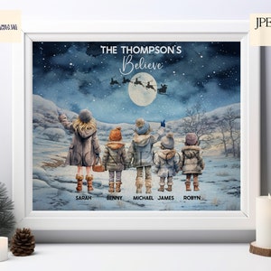 Erstellen Sie Ihre eigene Familie Weihnachten Clip Art Set, Bündel von 52 Elementen in JPEG und PNG, Sofort Download Sublimationsdesigns, Kugeln, Karten