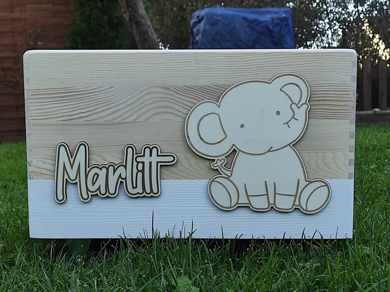 Toy Box / Book Box Personalized image 4