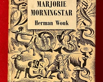 Marjorie Morningstar by Herman Wouk Reprint Society Edition 1957 Book Hardback. UK Book Hunter
