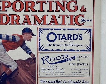 the illustrated Sporting And Dramatic News 7 september 1929 - Old Magazine