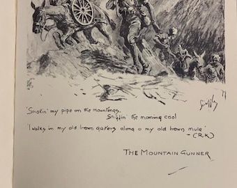 My Sketchbook in The Shiney by Snaffles. illustrated record of India in 1930’s from military point. Polo, pigsticking, hunting and military.
