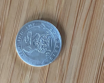 1914 silver .925 sixpence George V. Grade F20. Sealed capsule with hologram. UK Coin Hunters