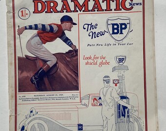 the illustrated Sporting And Dramatic News 31 August 1929 - Old Magazine