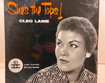 Cleo Laine - She's The Tops! (LP, Mono) MGM C 765. Very Good Condition