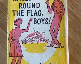 Rally Round the Flag Boys by Max Shulman 1959 Hardback Reprint Society