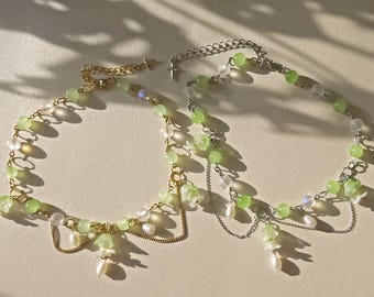 Kleine Groene Fae Ketting