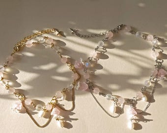Kleine roze feeënketting