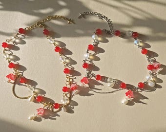Kleine Rode Fee Ketting