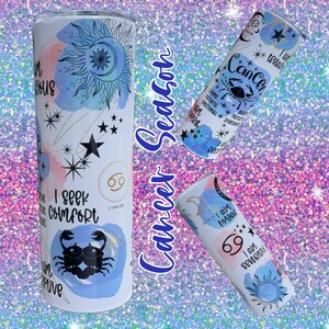 Cancer  Zodiac Tumbler
