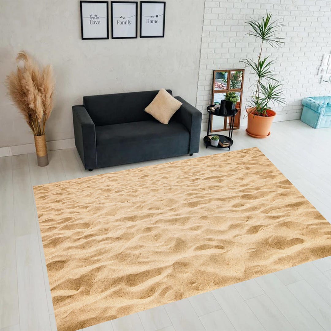 Sea Sand Rug, Beach Rug, Sea Rug, Sea Sand,nautical Rug,ocean Rug ...