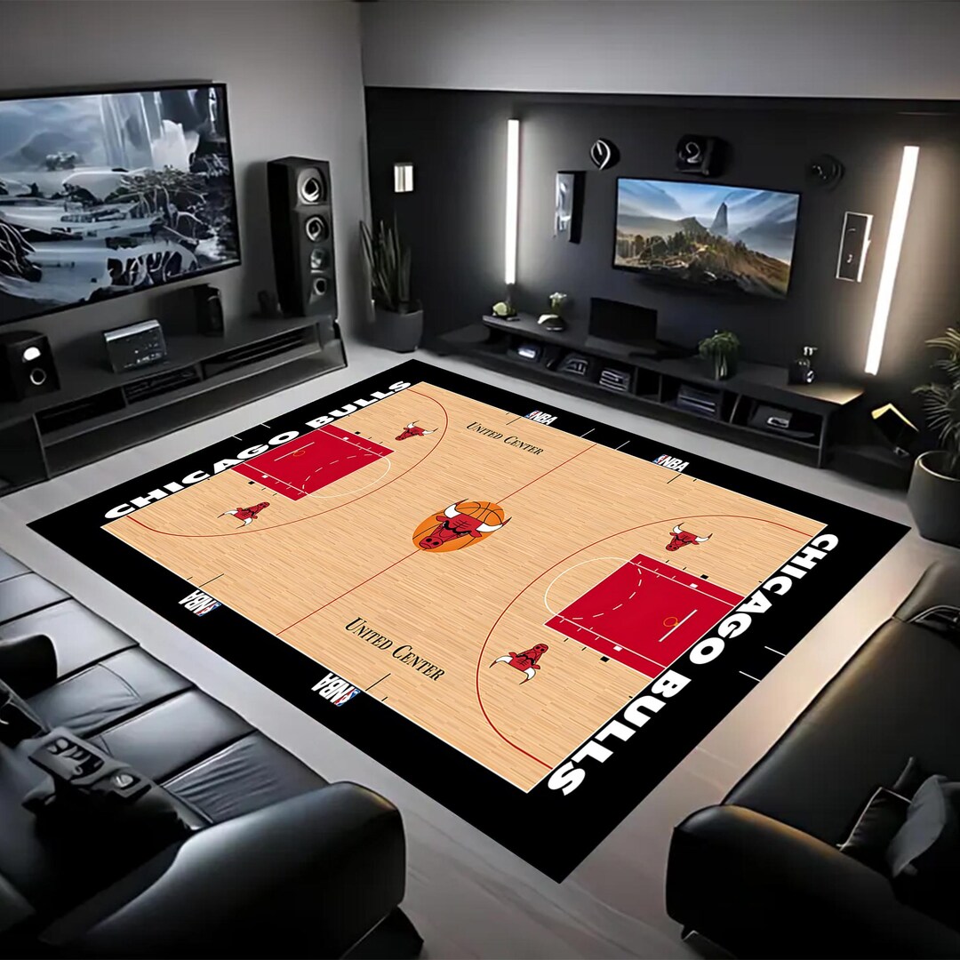 Basketball Court Rug, Basketball Rug, Field Rug,court Rug,ball Rug ...