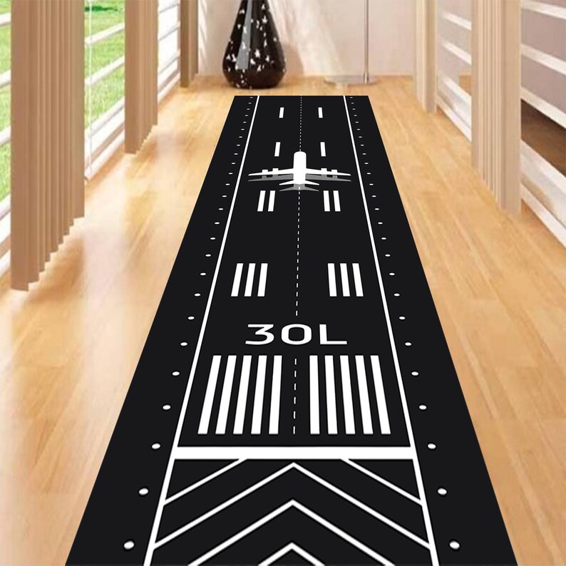 Flight Line Rug Runway Rug,runner,runner Rug,airport Runway Rug For,airlines Rug ...