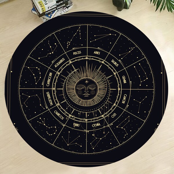 Astrology Rug Etsy