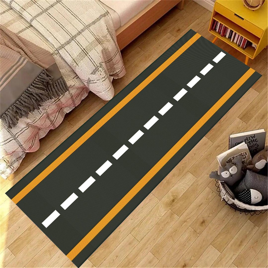 Kids Track Rugs Track Rug,race Track Rug,kids Playroom Decor,runway Rug,racetrack ...