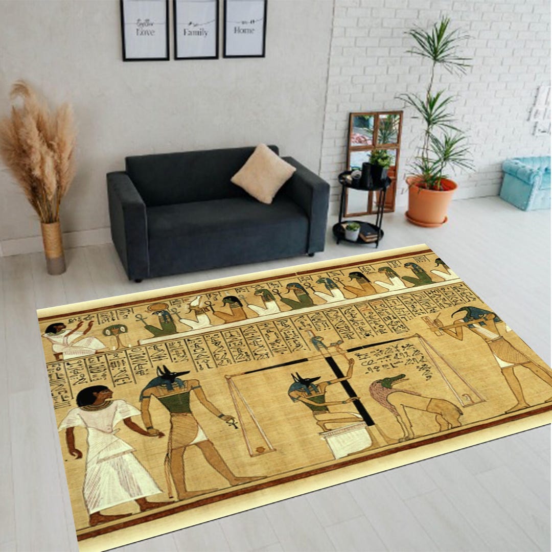 Egypt Rug, Egyptian Rug, Egyptian Style Rug, Antique Rug,egypt Pattern ...
