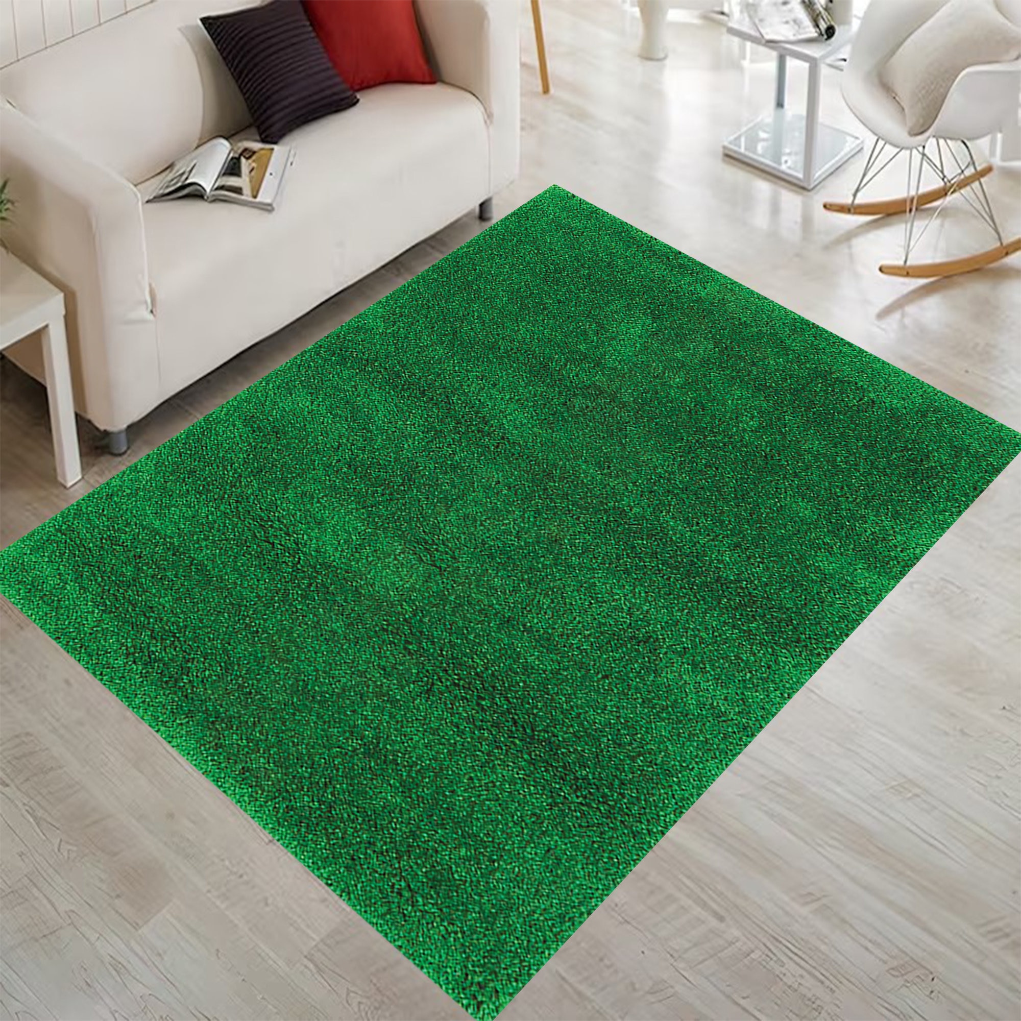 ラグ・カーペット MAISON STRAYSHEEP STRAYSHEEP RUG GREEN STRAYSHEEP RUG GREEN