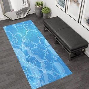 Tapis de mer, tapis de sable de mer, tapis de plage, tapis de coureur de plage, tapis de coureur, tapis nautique, tapis d&#39;été, tapis d&#39;océan, tapis décoratif marin, tapis de coureur d&#39;été, cadeau d&#39;été