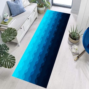 Tapis de mer, tapis de sable de mer, tapis de plage, tapis de coureur de plage, tapis de coureur, tapis nautique, tapis d&#39;été, tapis d&#39;océan, tapis décoratif marin, tapis de coureur d&#39;été, cadeau d&#39;été