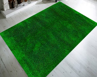 Tappeto d'erba, erba, tappeto d'erba verde, tappeto verde, tappeto d'erba, motivo erba, tappeto con motivo erba, tappeto da balcone effetto erba, tappeto da terrazza, tappeto da area