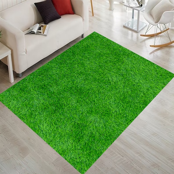 Grasteppich, Grasteppich, grüner Grasteppich, grüner Teppich, Grasteppich, Grasteppich, Grasmuster, Teppich mit Grasmuster, Balkonteppich,Terrassenteppich