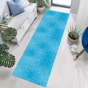 Tapis de mer, tapis de sable de mer, tapis de plage, tapis de coureur de plage, tapis de coureur, tapis nautique, tapis d&#39;été, tapis d&#39;océan, tapis décoratif marin, tapis de coureur d&#39;été, cadeau d&#39;été