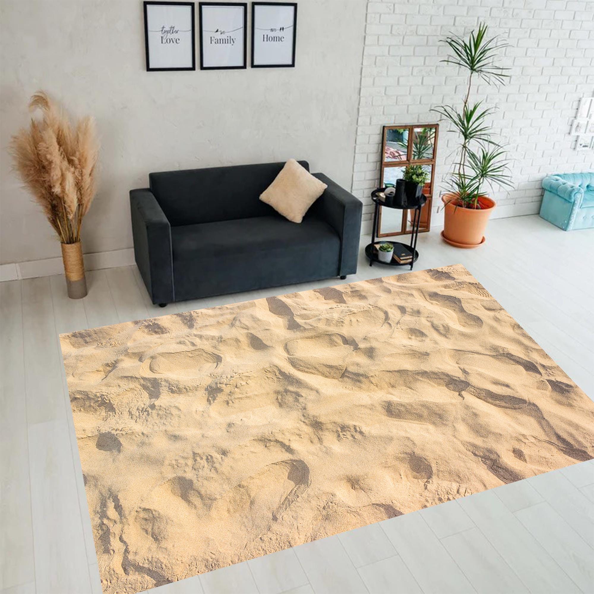Beach Rug, Sea Rug, Sea Sand, Nautical Rug,sea Sand Rug