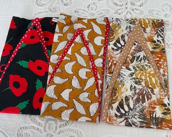 Starter Pack of Three Wide Wired Reversible Rockabilly Headbands