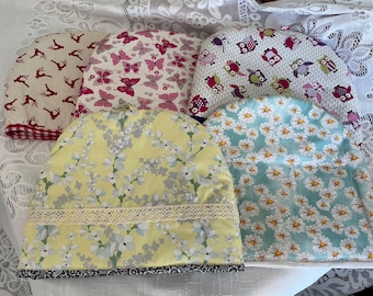 Handmade Tea Cosy Padded and Lined Choice of Fabric Designs
